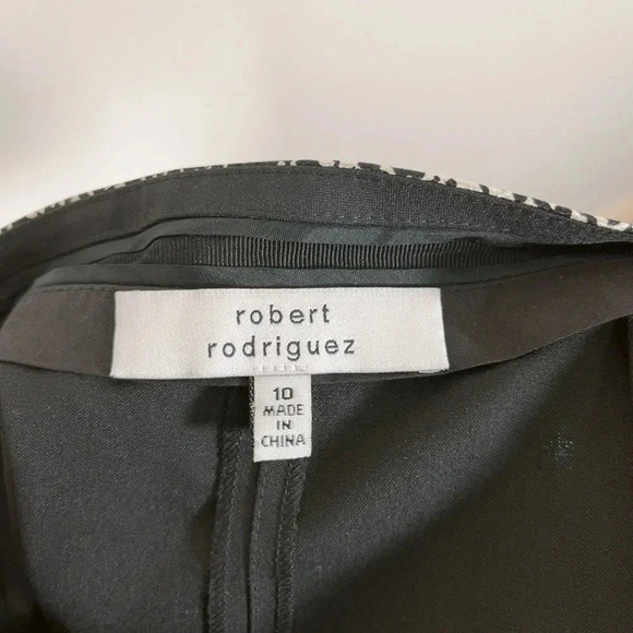 ROBERT RODRIGUEZ | BLACK CONTRAST PLEATED TROUSER - Picture 11 of 12